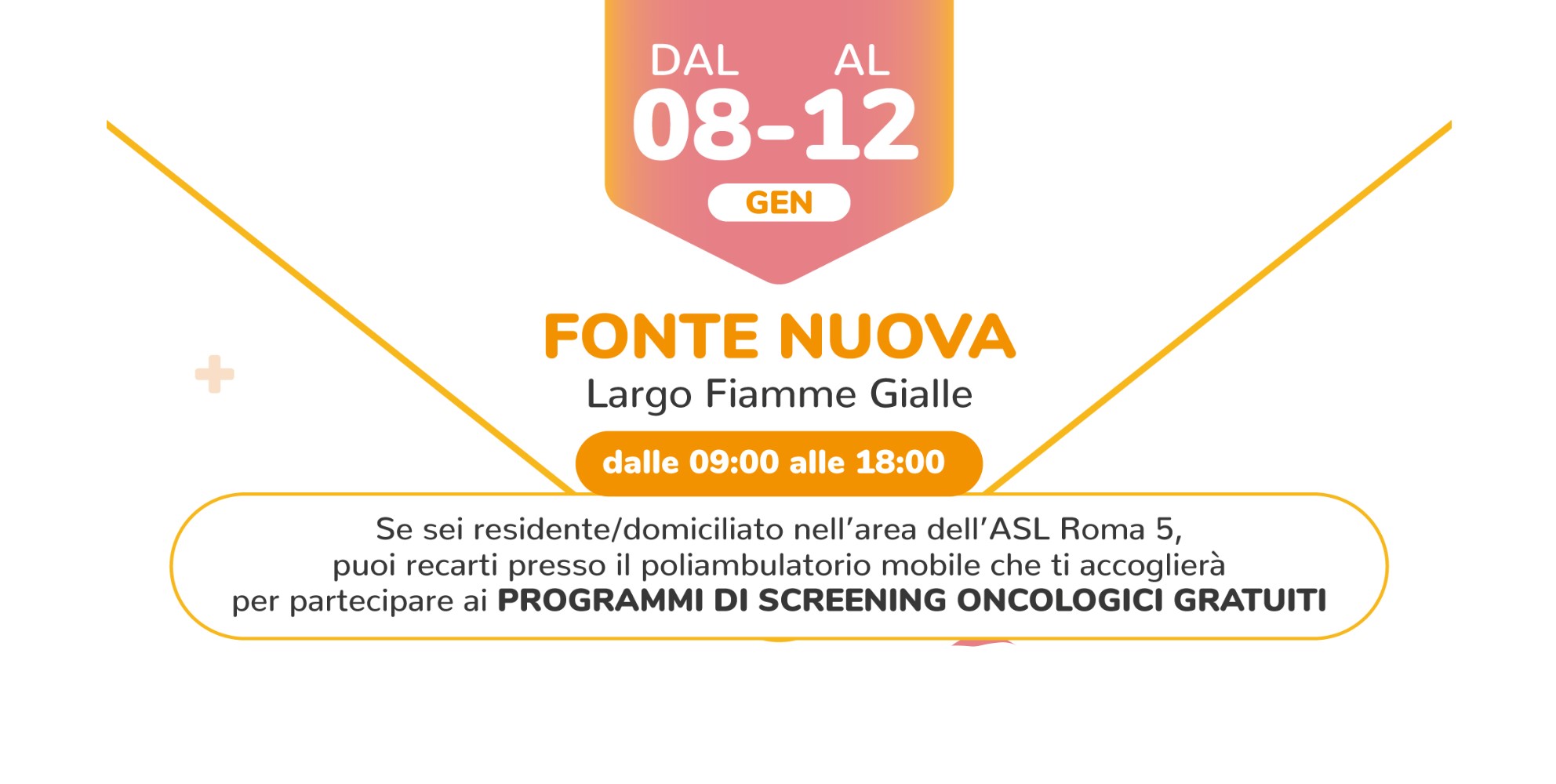 Programmi di screening oncologici gratuiti