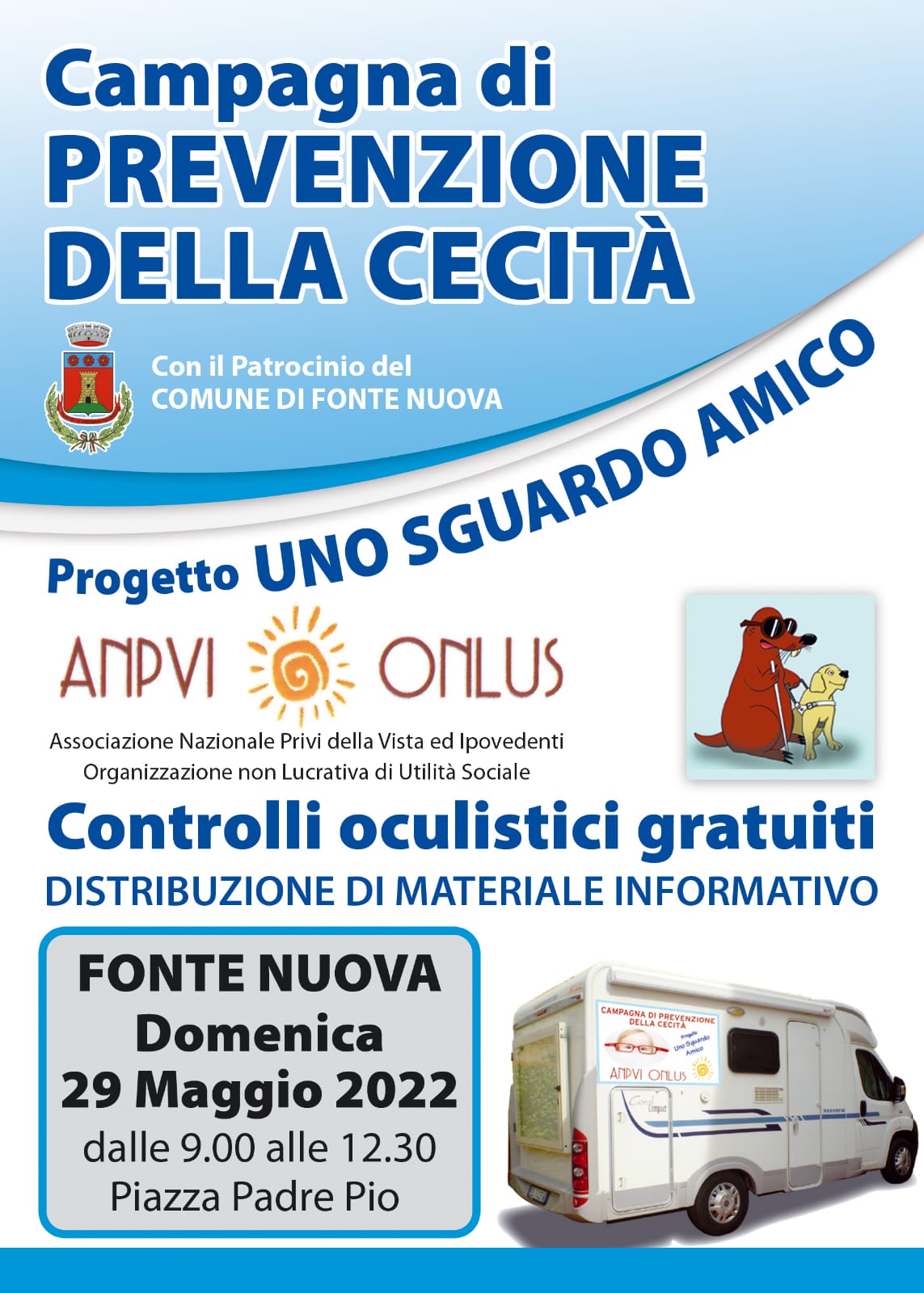 Campagna di PREVENZIONE DELLA CECITA'