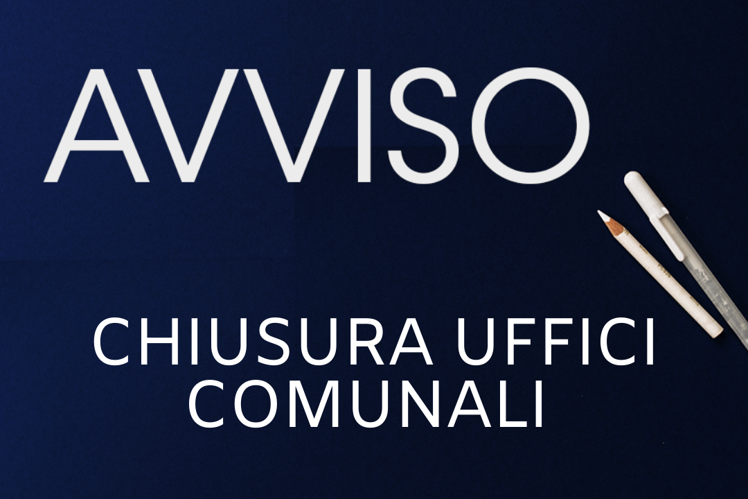 Avviso di chiusura Uffici