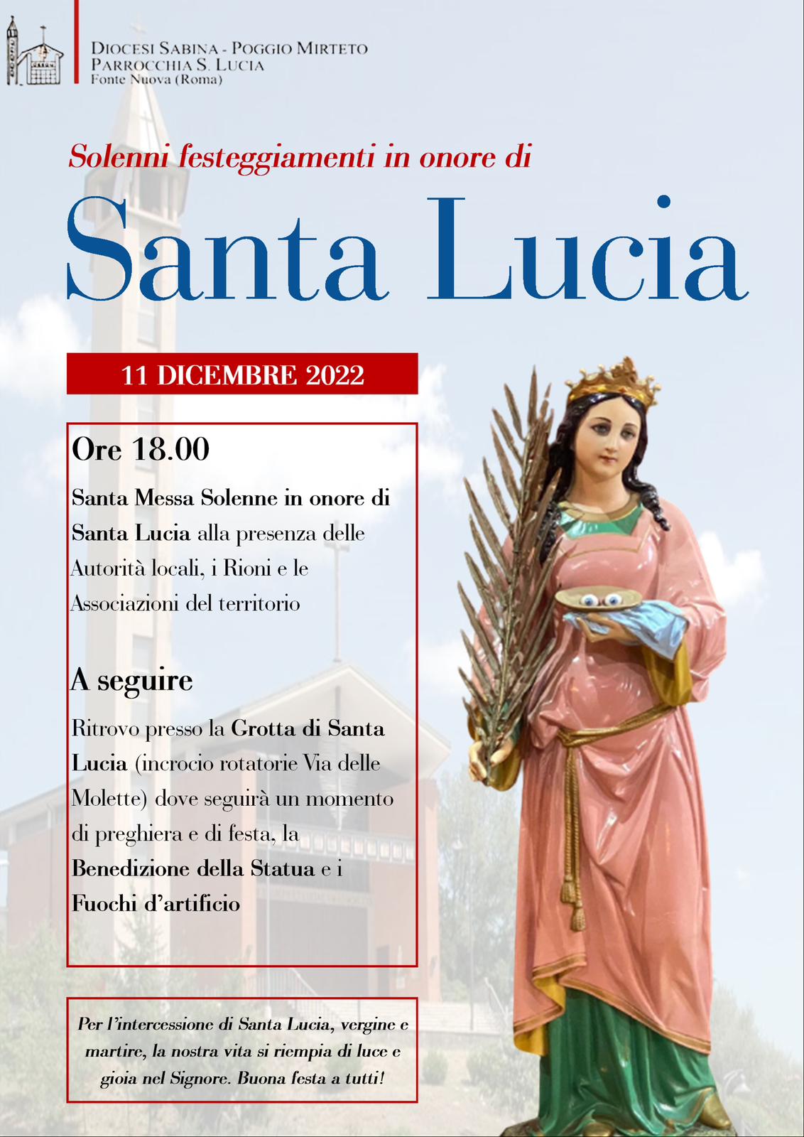 Locandina Santa Lucia