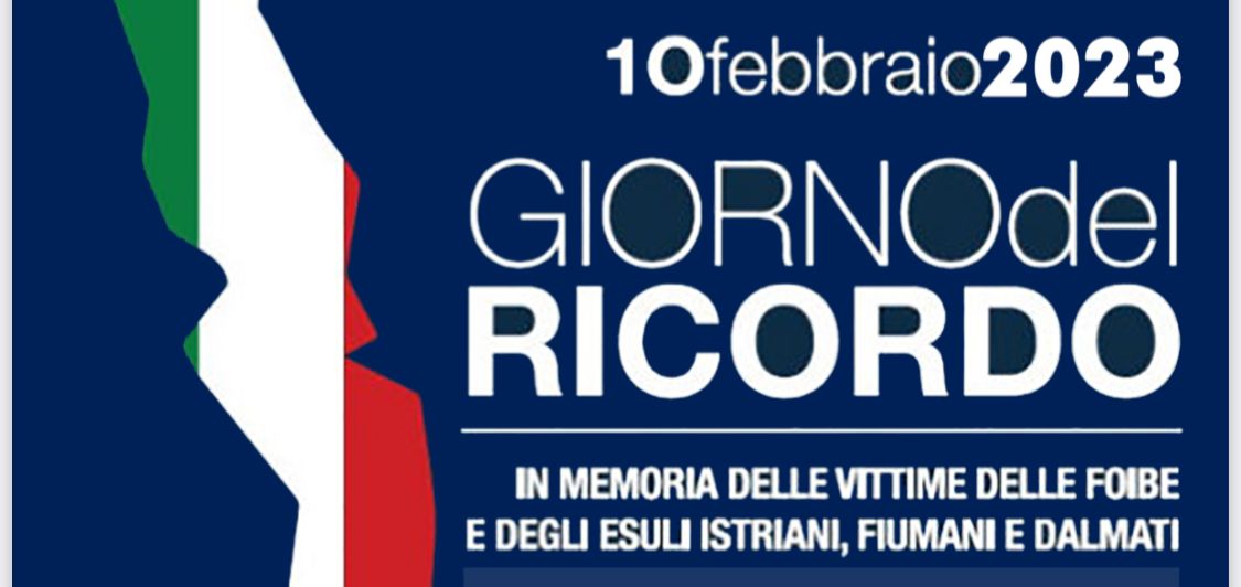 Giorno del Ricordo 10 Febbraio 2023