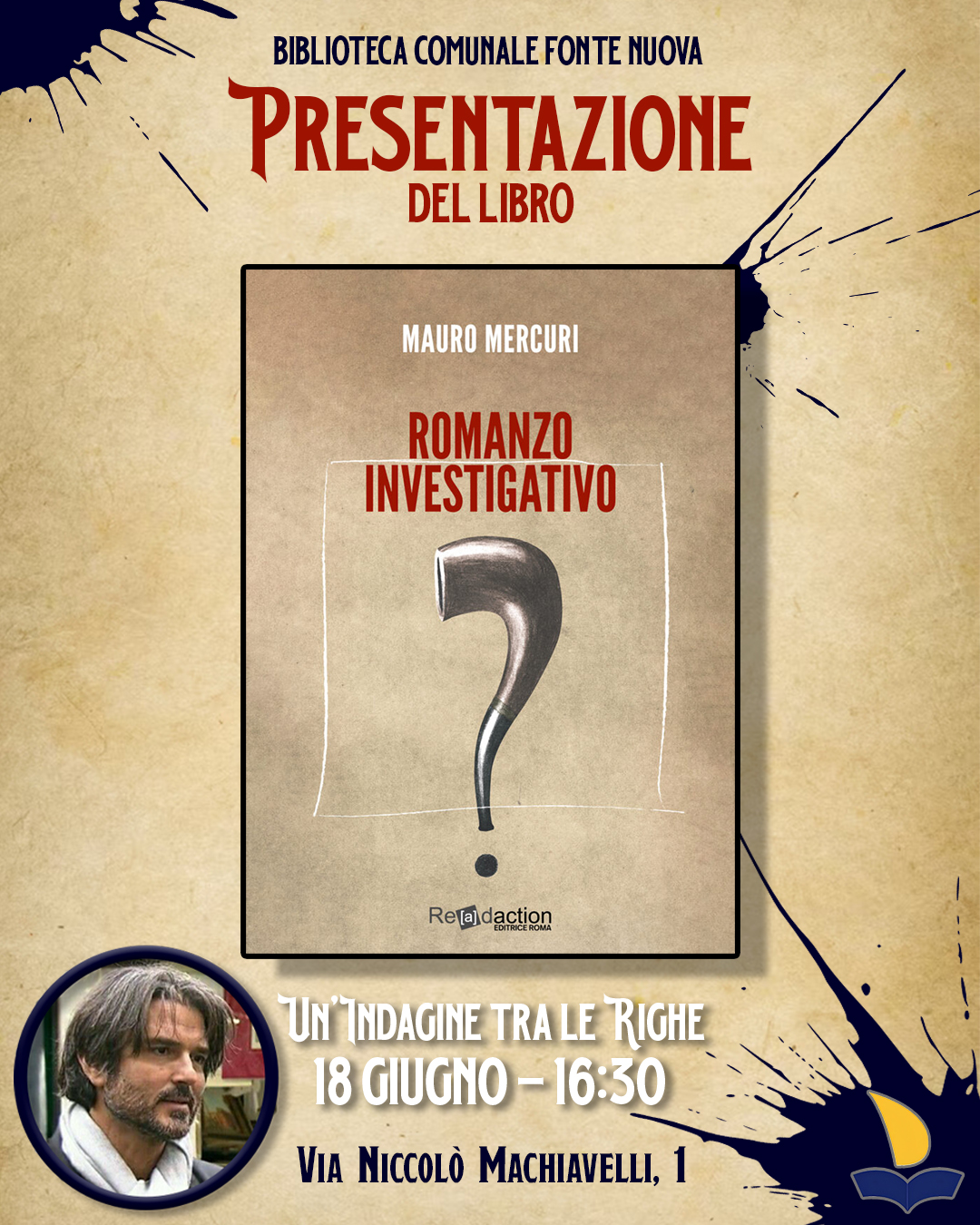 Locandina libro Romanzo Investigativo
